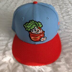 EUC New Era Montgomery Biscuits Montgomery Kimchi Hat 7 1/8